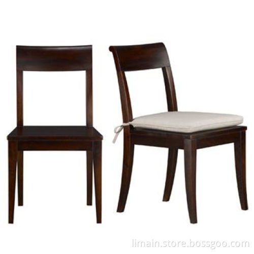 Dining Chair with Clear Protective Lacquer